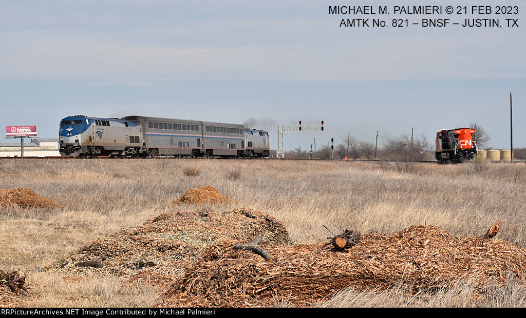 Amtrak Train No. 821